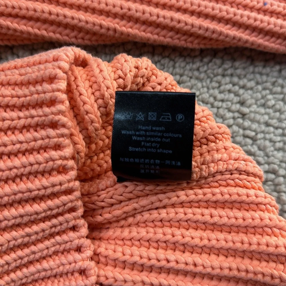 Designers Remix Charlotte Eskildsen coral chunky knit sweater - Picture 6 of 6